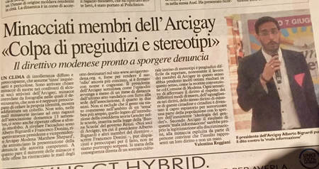 Arcigay-Modena-Minacce